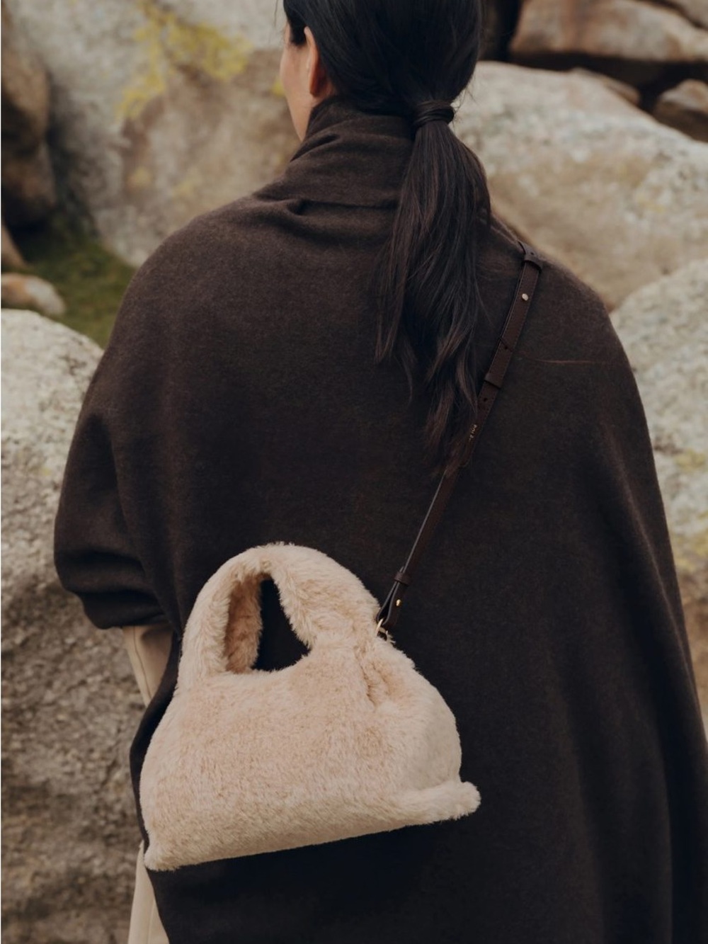 Polene Numero Neuf Mini Alpaca Bag